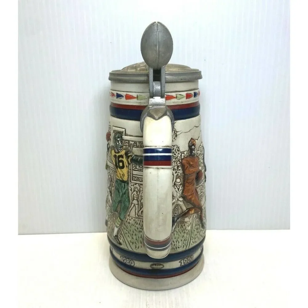 Vintage Avon NFL Football Beer Stein #12614 1983 Made In Brazil 1983